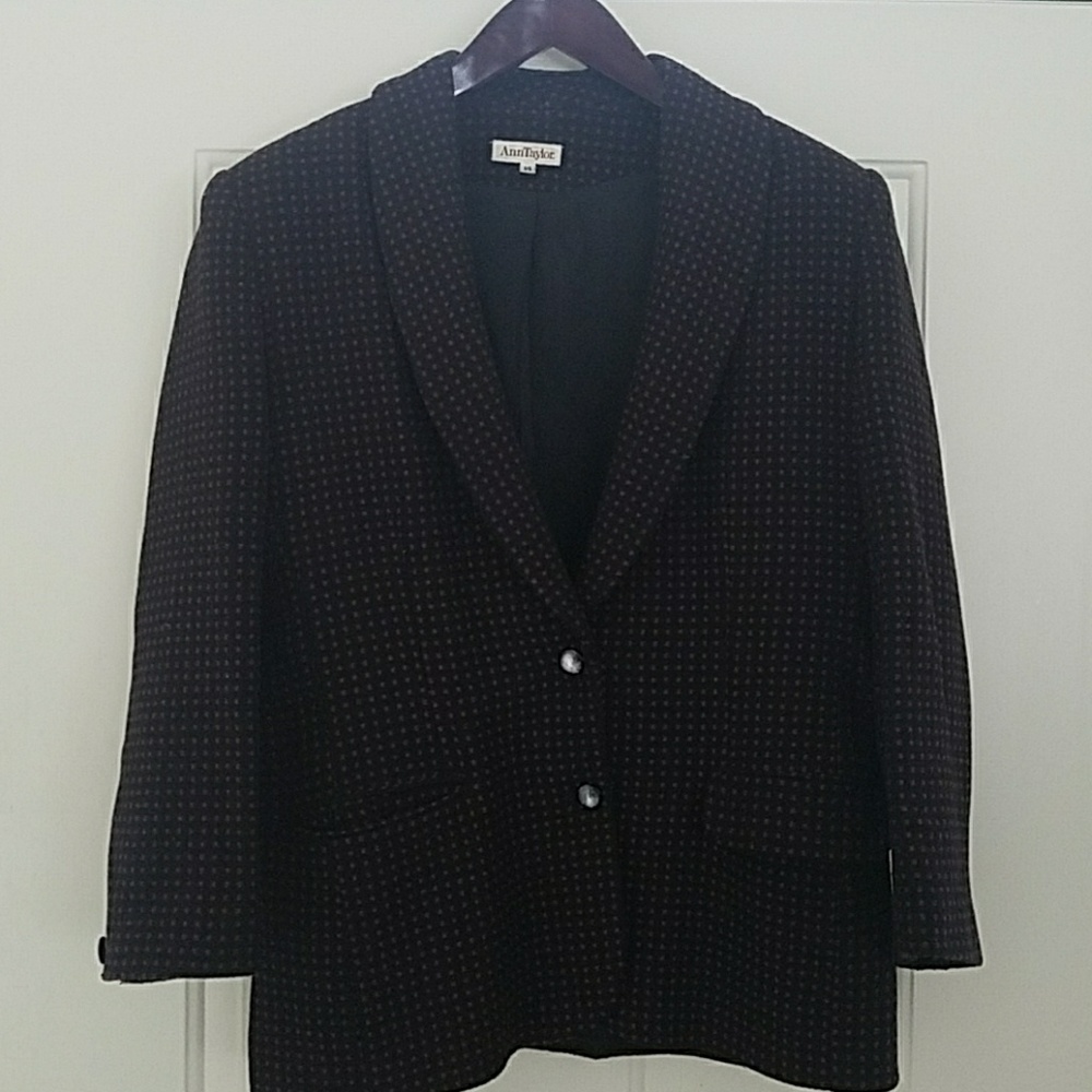 Ann Taylor Wool Blazer Size 14